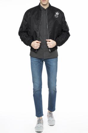 Jeansy z naszywką, zdjęcie 2 Jeansy z naszywką od Fendi